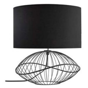 Image de Conforama Lampe 38 cm KASTELI coloris noir