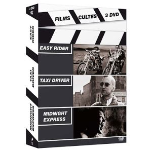 Coffret Films cultes - Easy Rider + Taxi Driver + Midnight Express