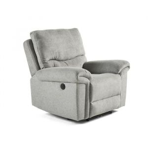 Jasmin - fauteuil relax électrique - en tissu - Gris clair