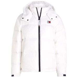 Tommy Hilfiger Doudoune Alaska Déperlante Matelassée Tjw Alaska Puffer Ext/White - S