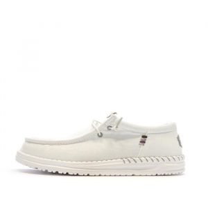 Dude Chaussures Blanches Homme Hey Wally Funk
