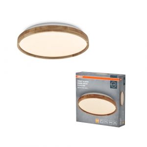 Osram Applique et plafonnier LED ORBIS Alison, 16 W, 1000 lm, 3000 K, 295 mm de diamètre, blanc chaud agréable, gradation par clic, protection IP20, vis de montage et chevilles incluses