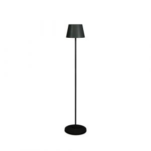 Konstsmide Pomezia M 7841-750 Lampadaire LED sans fil pour int&eacute;rieur/ext&eacute;rieur Noir 25 x 53/88,5/126 x 25 cm