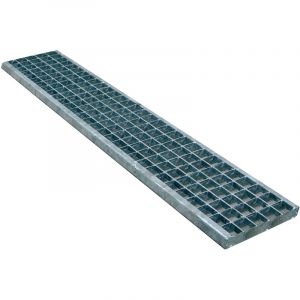 First Plast Grille caillebotis B125 en acier électrozingué - 200x1000mm -