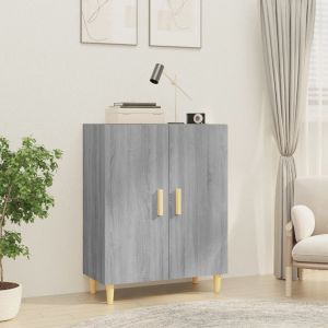 Image de VidaXL Buffet Sonoma gris 70x34x90 cm Bois d'ingénierie