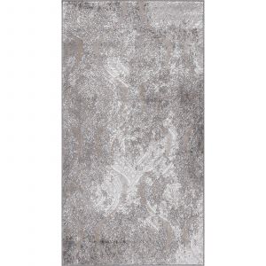 Surya Meknes Tapis Vintage - Tapis de Couloir, Salon, Salle à Manger, Chambre, Cuisine, Entrée - Tapis Boheme Chic, Design Traditionnel Oriental, Tapis Coloré Poil Court 80x150cm - Beige, Ivoire, Gris