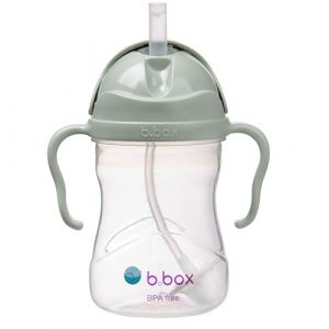 B.Box Gelato Cup tasse avec paille Sage 240 ml