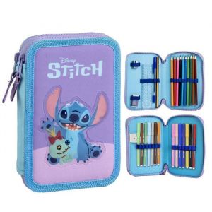 Trousse double Cerda Disney Stitch