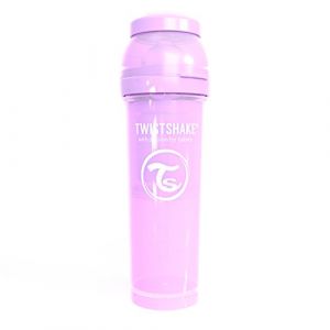 Twistshake Biberon anti-coliques violet pastel 330 ml