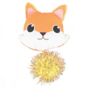Animallparadise Jouet Chat Lovely Renard Taille 8 X 6 Cm X 2 5 Cm Avec Catnip Neuf
