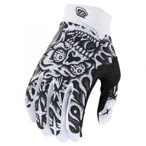 Troy Lee Designs Air Glove - Gants VTT homme Skull Demon White Black S