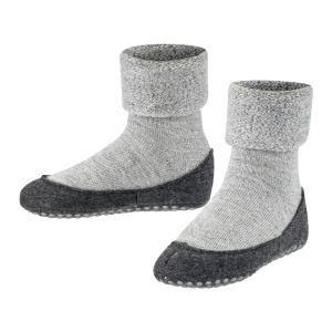 Image de Falke Mixte enfant Cosyshoe Minis chaussons chaussettes picots antidérapants sur la semelle meilleure adhérence épais chauds respirants régulation climatique anti-odeur laine 1 paire