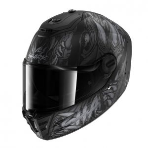 Shark Casque intégral Spartan RS Shaytan black/green/anthracite- L