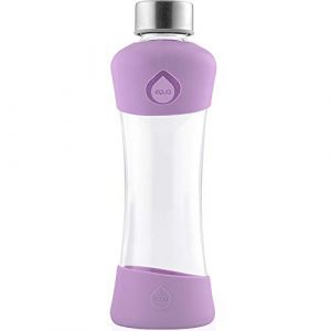 EQUA SQ AC PL Bouteille en verre, Active Plum, 550 ml