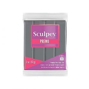 Sculpey Polyform Argile Sculptante Premo, Ardoise, 57 g