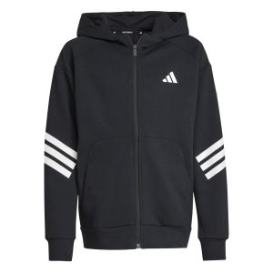 Adidas Sweatshirt à capuche full zip enfant Future Icons 3-Stripes