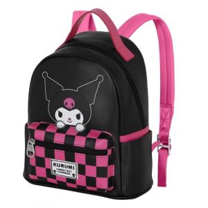 Karactermania Sanrio Kuromi Chess-Sac à Dos Heady Petit, Multicolore, 22 x 25 cm, Capacité 8 L