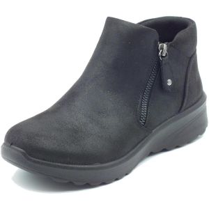 Skechers Bottines BUTIN LOVELY VIBE FALL IN BLOOM NOIR