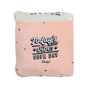 BLANKET WITH CASE MAGIC COLLECTION TODAY'S VIBE: SOFA DAY