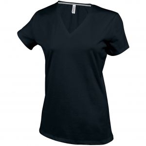 Kariban T-shirt femme cintré Col V