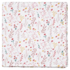 Lange bébé en coton Marie Sweet - Maxi lange 110x110 cm