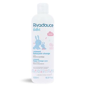 Image de Rivadouce Bébé Liniment Nettoyant Change Bio 500 ml