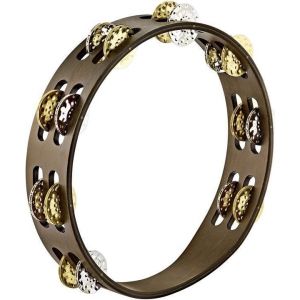 Meinl TA2VM-WB - Tambourin bois 2 rang&eacute;es de cymbalettes - Walnut brown