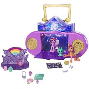 My little pony : Marquons les esprits, Le spectacle musical, coffret avec sons et lumières, 3 figurines, pour enfants, dès 5 ans