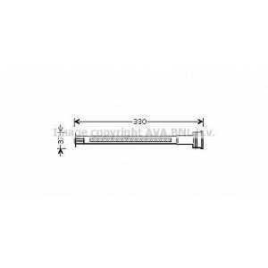 Ava Quality Cooling Bouteille déshydratante CITROEN C2 (247CND225)