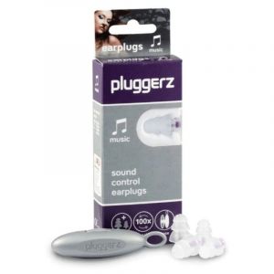 Pluggerz Earplugs Music protection auditive transparente