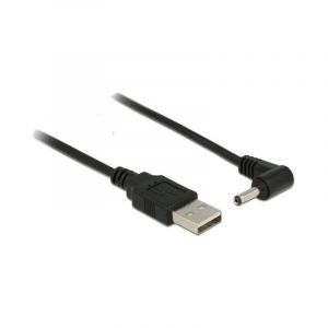 Delock Cable d'alimentation usb a - dc 3,5 x 1,35 mm Stecker 90 1,5m (83577)