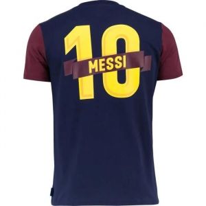 8 Ans - T-Shirt Barça - Lionel Messi - Collection Officielle Fc Barcelone - Taille Enfant Garçon