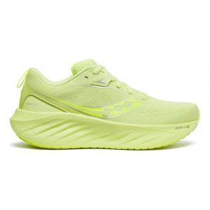 Saucony Triumph 22 Chaussure De Running Sans Stabilisateurs Femmes - Jaune, Jaune Citron, Pointure 38
