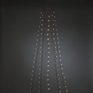 Konstsmide Manteau d'arbre à LED dépoli 200 ww LED 6481-120
