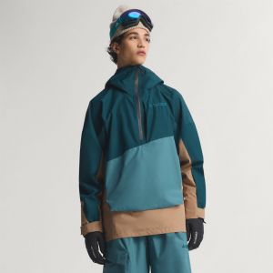 Adidas Veste à capuche Terrex Xploric 2 bleu gris marron - XL