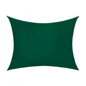 Jarolift Voile d'ombrage | Toile d'ombrage | Rectangulaire | Tissu imperméable à l'eau | 300 x 200 cm, vert