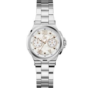 Guess Montre Gc Montre CO en Acier Gris Femme Gris - Taille Unique