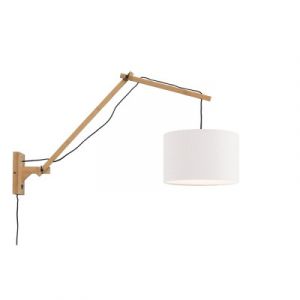 Good & Mojo Andes applique réglable blanche Ø32cm