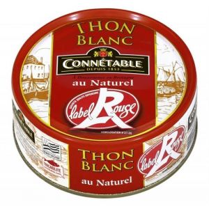 Connétable Thon Blanc Germon Au Naturel Label Rouge 120G - Lot De 3