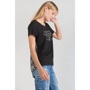 Le Temps des Cerises T shirt Domi Femme Noir