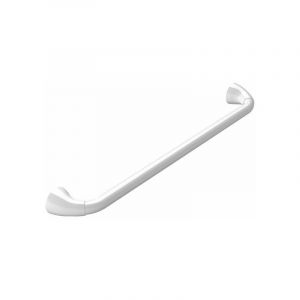 Image de Spirella Barre de redressement ou d'appui PROF Acier Inox 80cm Blanc - Blanc