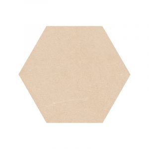 Image de Seine Hexagono Crema - Carrelage Hexagonal Grand Format Aspect Pierre