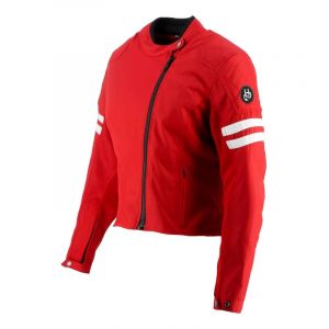 Helstons Blouson textile femme KS 50 Air rouge/blanc- L