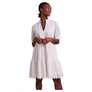 Y.A.S YASHOLI SS Dress S. Noos Robe, Star White, XXL Femme