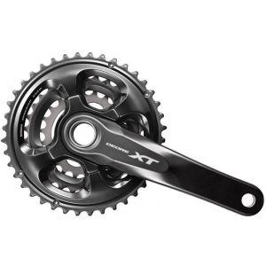 Image de Shimano Xt 170mm 40/30/22 170mm 40/30/22 FR::GLS:5.95,FR::MONDIAL RELAY:4.95,FR::Laposte:6.95 Black/Silver