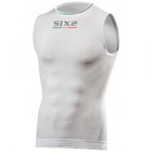 Sixs Sous maillot sans manches sml bt blanc carbone xs s