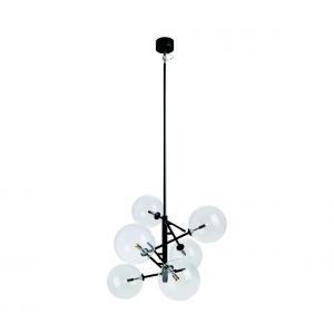 Markslojd Suspension ANDREW Noir 6 ampoules