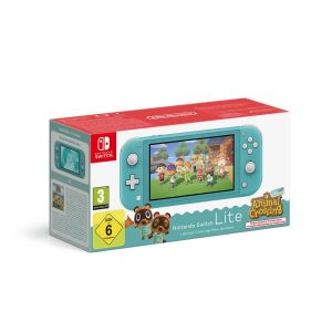 Nintendo Console Switch Lite Turquoise + Animal Crossing