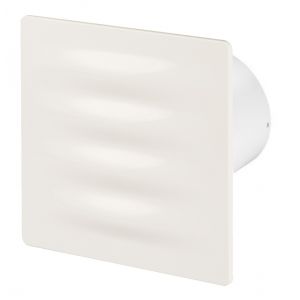 Awenta 125mm Standard Hotte Ventilateur Ecru ABS Panneau Avant VERTICO Mur Plafond Ventilation