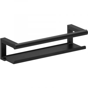 Cosmic Architect S+ panier porte-savon de douche étagere de douche noir brossé pvd murale (11 CM)